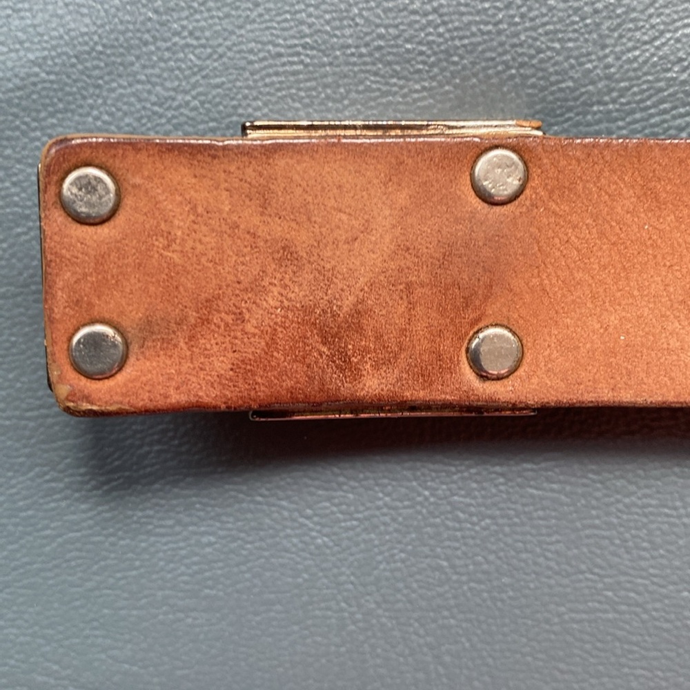 Furla leather belt. Vintage. Please see pictures. - Picture 10 of 11